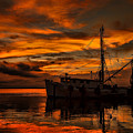 Shrimp Boat Sunset